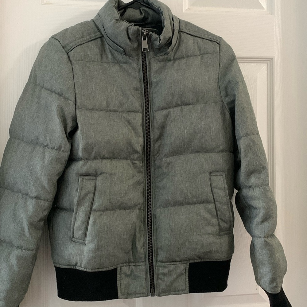 Storm mountain grey bomber jacket (Urban Kids).